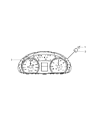 Dodge Sprinter 3500 Instrument Cluster Diagram - 68010465AA