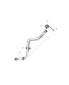 Chrysler Sebring Fuel Filler Neck Diagram - 5085377AC