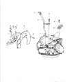 Chrysler PT Cruiser Dipstick Diagram - 4668614AD