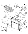 Jeep A/C Condenser Diagram - 68004296AA