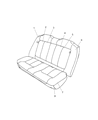 2005 Dodge Neon Seat Cushion Diagram - YQ441DVAA