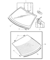 Chrysler Sebring Dome Light Diagram - MR190398