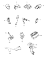 Ram 3500 TPMS Sensor Diagram - 68239720AA