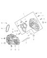 Dodge Dart Transfer Case Seal Diagram - 68141535AA