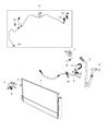 Jeep Renegade A/C Condenser Diagram - 68285226AA