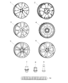 2020 Dodge Journey Spare Wheel Diagram - 5PS08RNWAB