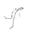 2021 Jeep Grand Cherokee Fuel Filler Neck Diagram - 68250911AK