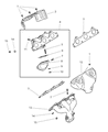 2000 Chrysler Sebring Exhaust Manifold Diagram - MR212275