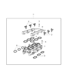 Ram Intake Manifold Diagram - 5281803AA