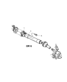 2008 Dodge Ram 1500 Drive Shaft Diagram - 52123021AA