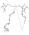 Ram C/V Brake Line Diagram - 4779774AE