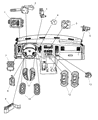 Dodge Ram 1500 Cruise Control Switch Diagram - 56045779AA