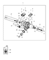 Jeep Differential Diagram - 68409808AA