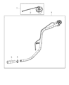 2012 Dodge Challenger Gas Cap Diagram - 68139752AA