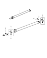 1998 Jeep Grand Cherokee Drive Shaft Diagram - 52098947AC
