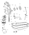2003 Chrysler Voyager Oil Pan Diagram - 4648930AA