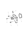 1999 Jeep Wrangler Water Pump Diagram - 4626054AD