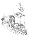 Chrysler Pacifica Shift Indicator Diagram - 4685891AC