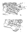 2012 Dodge Challenger Engine Mount Bracket Diagram - 4726016AB