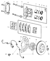 Jeep Commander Wheel Hub Diagram - 52089434AD