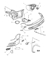 Dodge Side Marker Light Diagram - 5288522AC