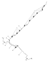 Ram Dakota Brake Line Diagram - 52013478AF
