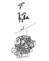 2000 Jeep Grand Cherokee Battery Cable Diagram - 56038423AD