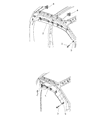 Dodge Ram 3500 Air Bag Diagram - 4649145AD