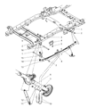 2008 Dodge Ram 1500 Shock Absorber Diagram - 52853701AB