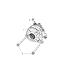 Ram Alternator Diagram - 56028697AP