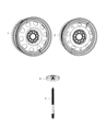 Jeep Compass Spare Wheel Diagram - 5105079AB