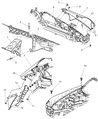 Dodge Viper Fender Diagram - 5029103AC