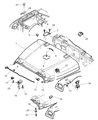 Jeep Wrangler Hood Diagram - 5066182AB
