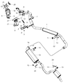 Ram Exhaust Manifold Diagram - 68036151AE