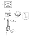 Jeep Piston Diagram - 68275177AA