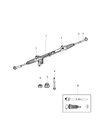Jeep Grand Cherokee Rack And Pinion Diagram - 52124800AA