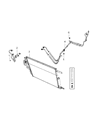 2022 Ram 1500 Transmission Oil Cooler Hose Diagram - 68430014AC
