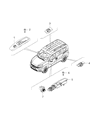 Ram Power Window Switch Diagram - 5XY77LXHAA