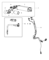 2022 Dodge Challenger Crankcase Breather Hose Diagram - 68410807AC