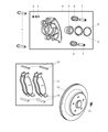 Dodge Brake Caliper Bolt Diagram - 6507022AA