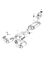 Dodge Nitro Catalytic Converter Diagram - 52125332AF