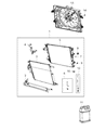 Ram Radiator Diagram - 68332878AB