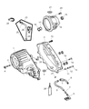 2004 Jeep Grand Cherokee Transfer Case Diagram - 5103036AA