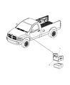 Dodge Ram 4500 ABS Control Module Diagram - 56038869AC