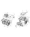 Jeep Commander Vapor Pressure Sensor Diagram - 4891524AA