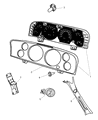 Dodge Ram 5500 Instrument Cluster Diagram - 4829851AC