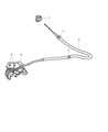 Dodge Caravan Accelerator Cable Diagram - 4861640AC