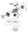 Chrysler Aspen Automatic Transmission Filter Diagram - 68049926AA