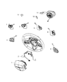 Chrysler 300 Clock Spring Diagram - 6NE93LC5AB