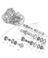 Chrysler PT Cruiser Synchronizer Ring Diagram - 5083806AB